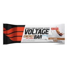 Батончик NUTREND VOLTAGE ENERGY BAR 65g с кофеином Батончик NUTREND VOLTAGE ENERGY BAR 65g с кофеином