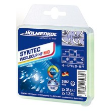 Парафин HOLMENKOL SYNTEC WORLDCUB HF MID -6/-12 2x35g