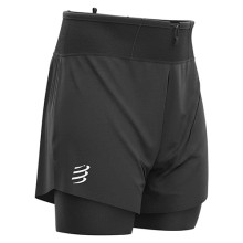 Шорты COMPRESSPORT TRAIL 2IN1 BLACK